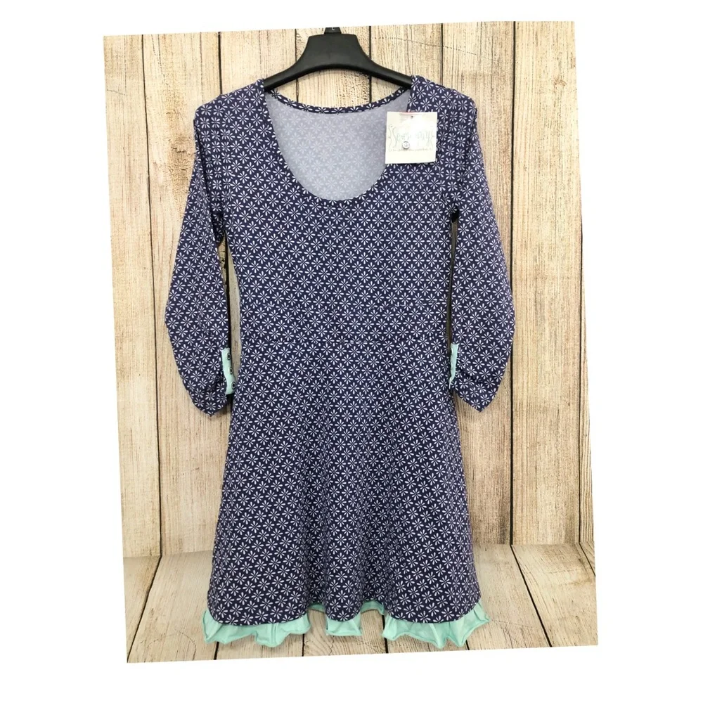 🍑 4/$25 Shrimp and Grits‎ Kids Girls Floral Dress
